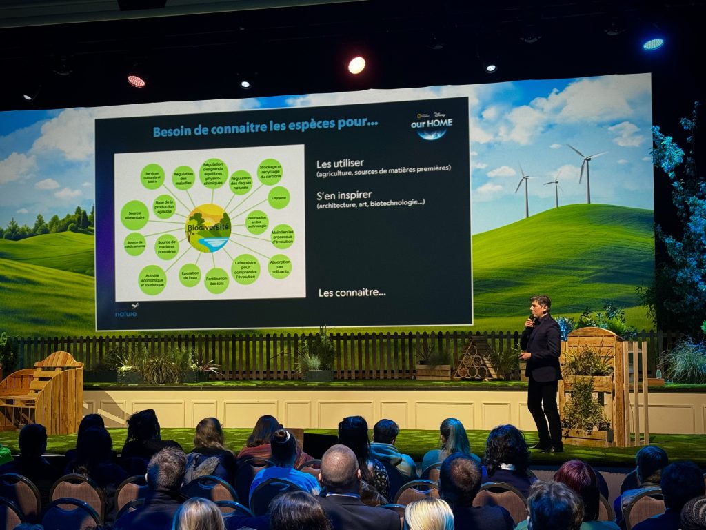 presentation during Earth Day Conference