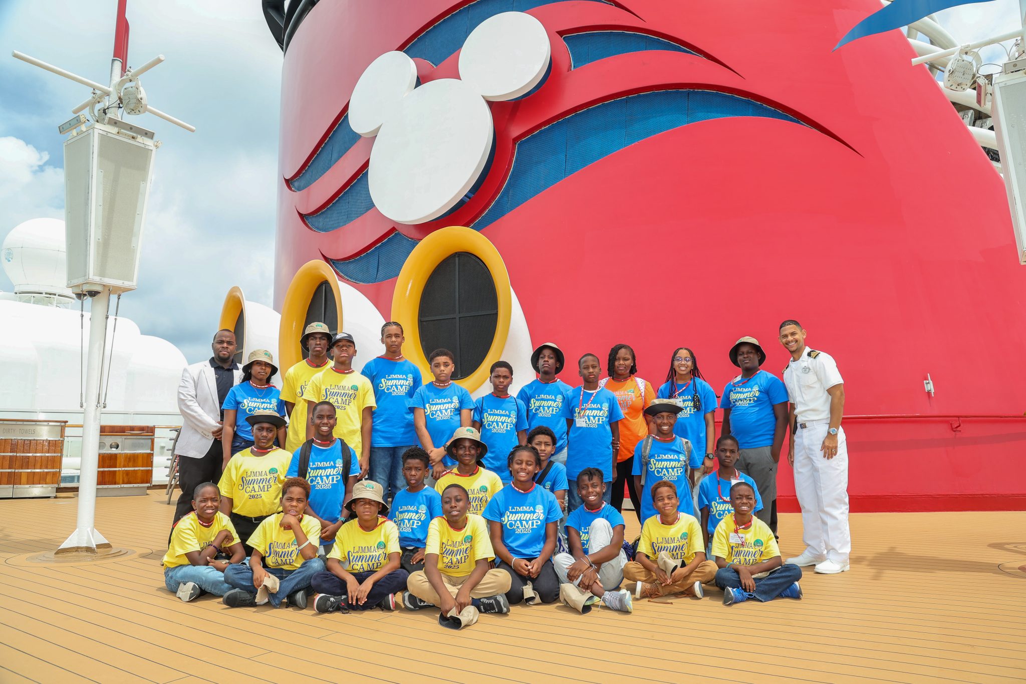 Disney Cruise Line Helps Inspire the Next Generation of Bahamian Maritime Leaders  (Image at LateCruiseNews.com - August 2025)