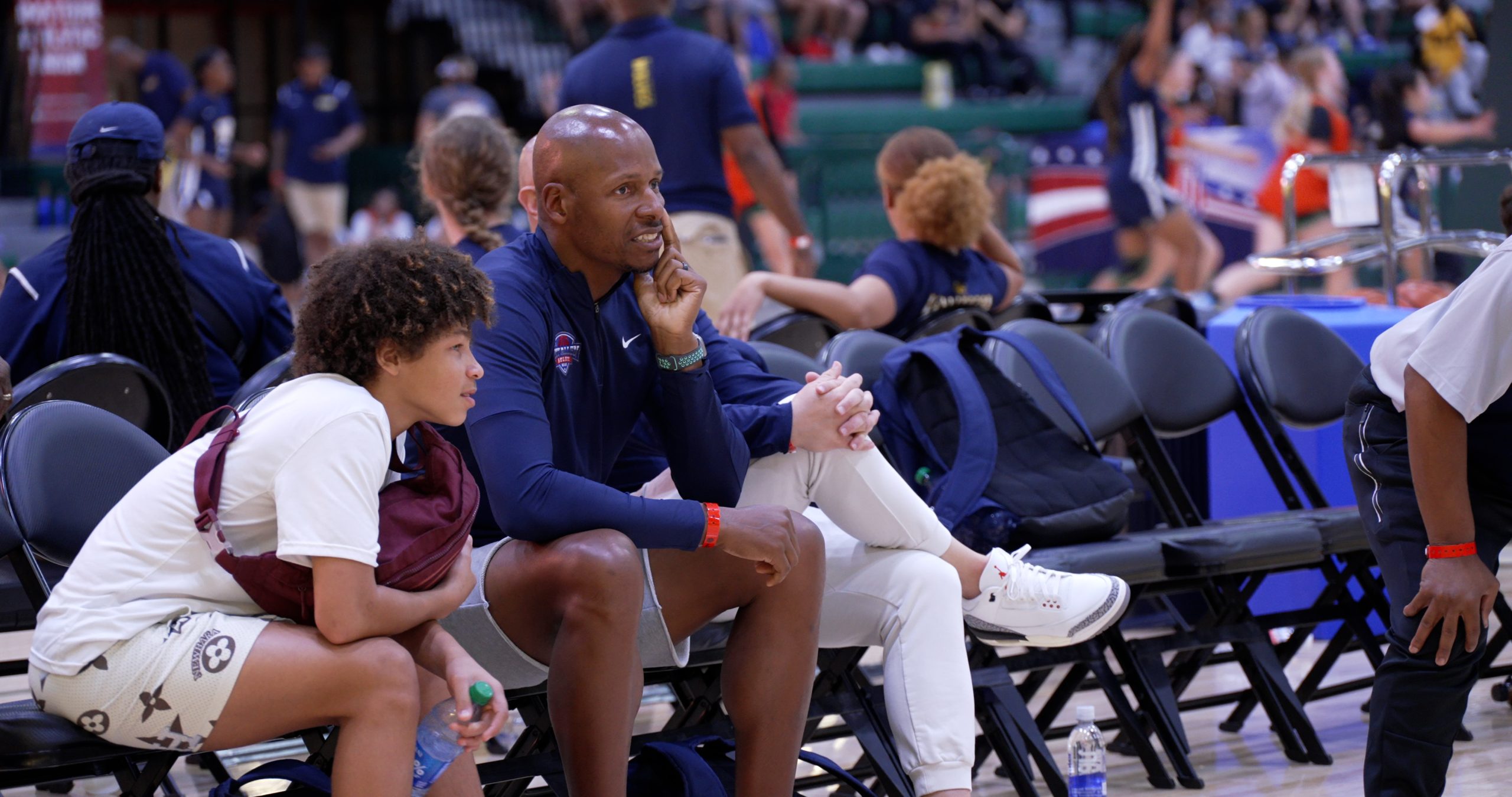 Ray-Allen-Watches-Basketball-at-Walt-Disney-World-Resort