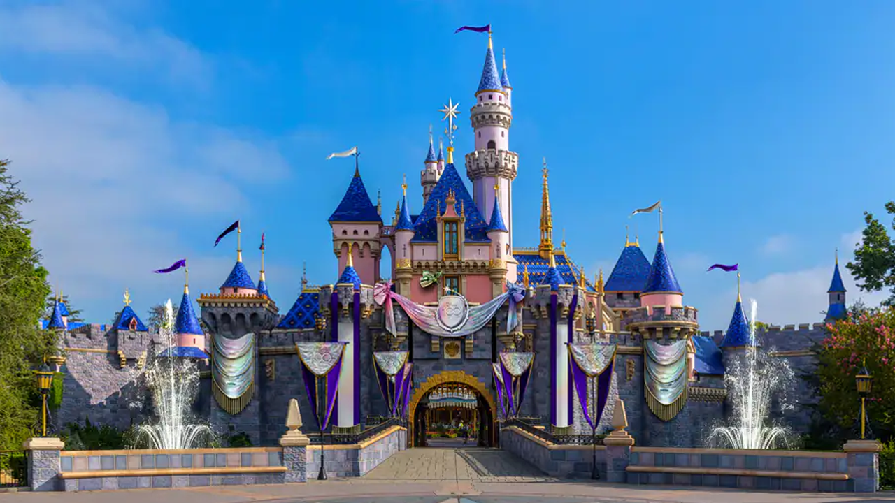 Artist concept of Sleeping Beauty Castle for D100. 