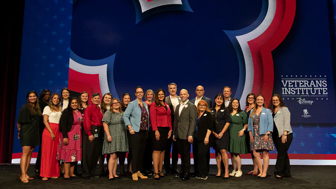 Cast Members at the Veteran's Institute Summit. 