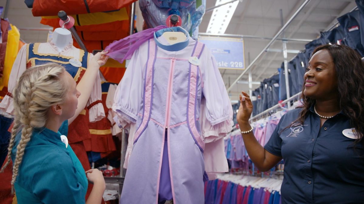 Disney Cast Members in Costuming Building.