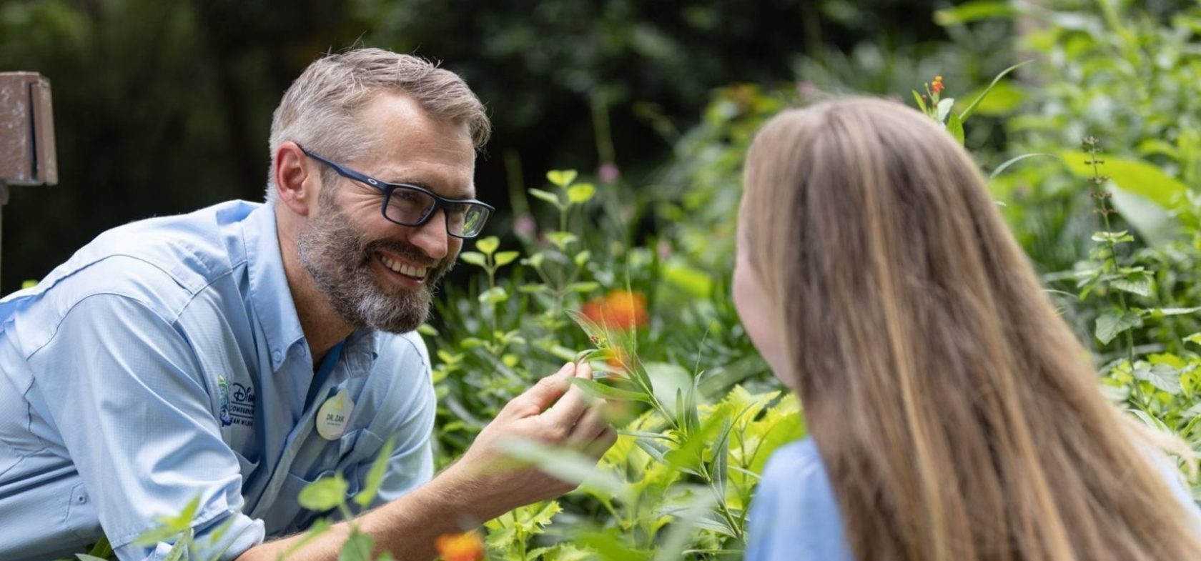 Dr. Zak, a Conservation Manager at Disney’s Animal Kingdom Theme Park