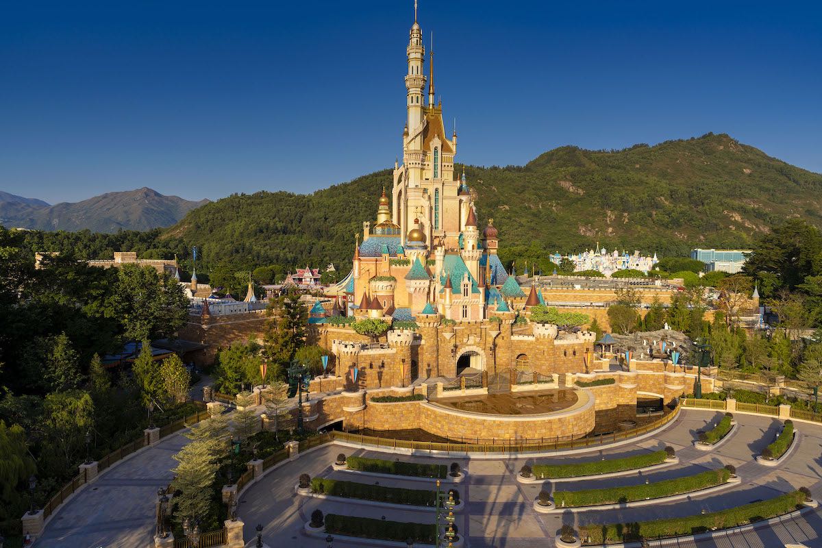 Castle of Magical Dreams at Hong Kong Disneyland