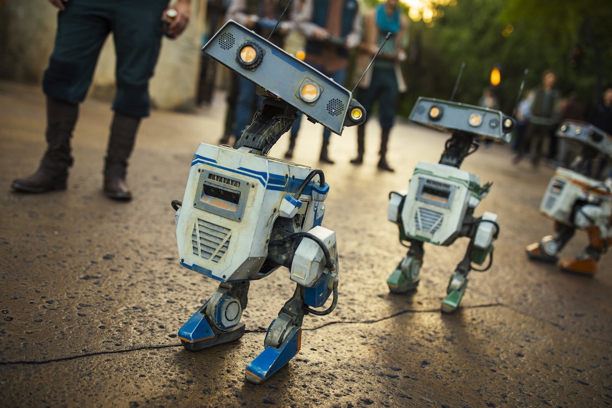 Disneyland Debuts Interactive Droids