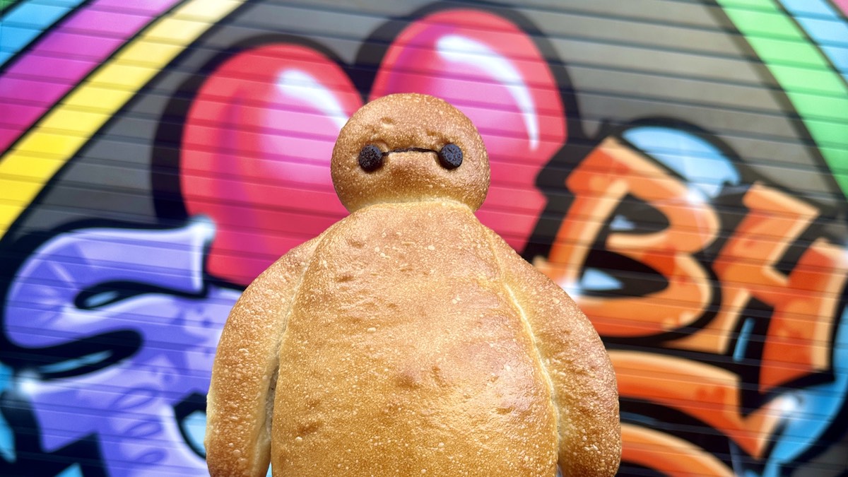Baymax Bread from Aunt Cass Cafe in San Fransokyo Square