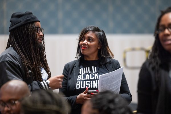 Black entrepreneurs attend RICE