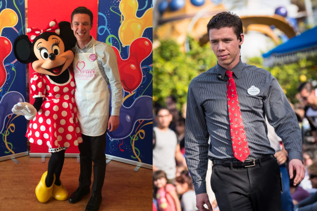 Former Disneyland Resort cast member Jonathan Hughes worked in multiple roles throughout his career with Disneyland Resort.
