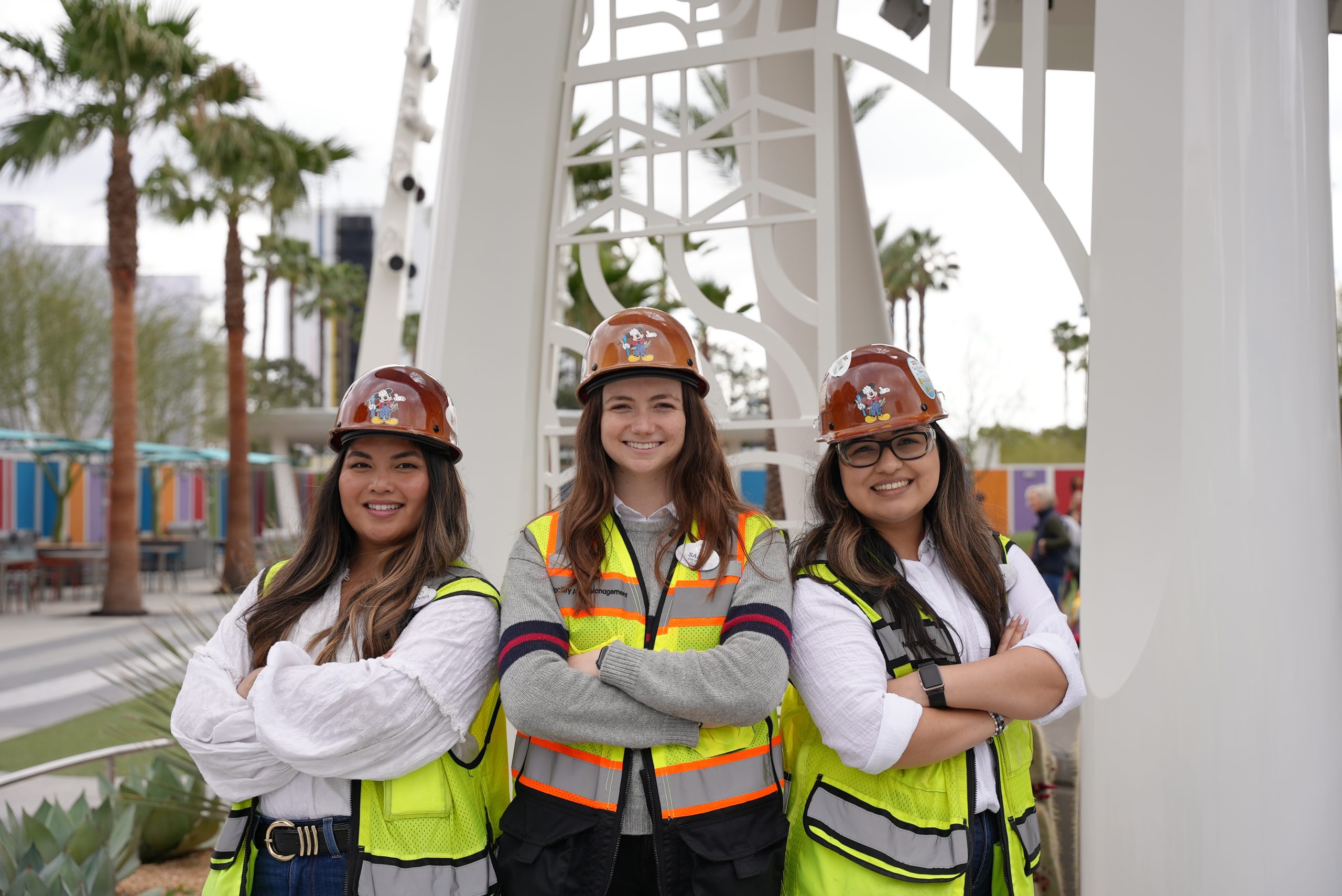 Image show members of Disneyland Resort Resort Enhancement team