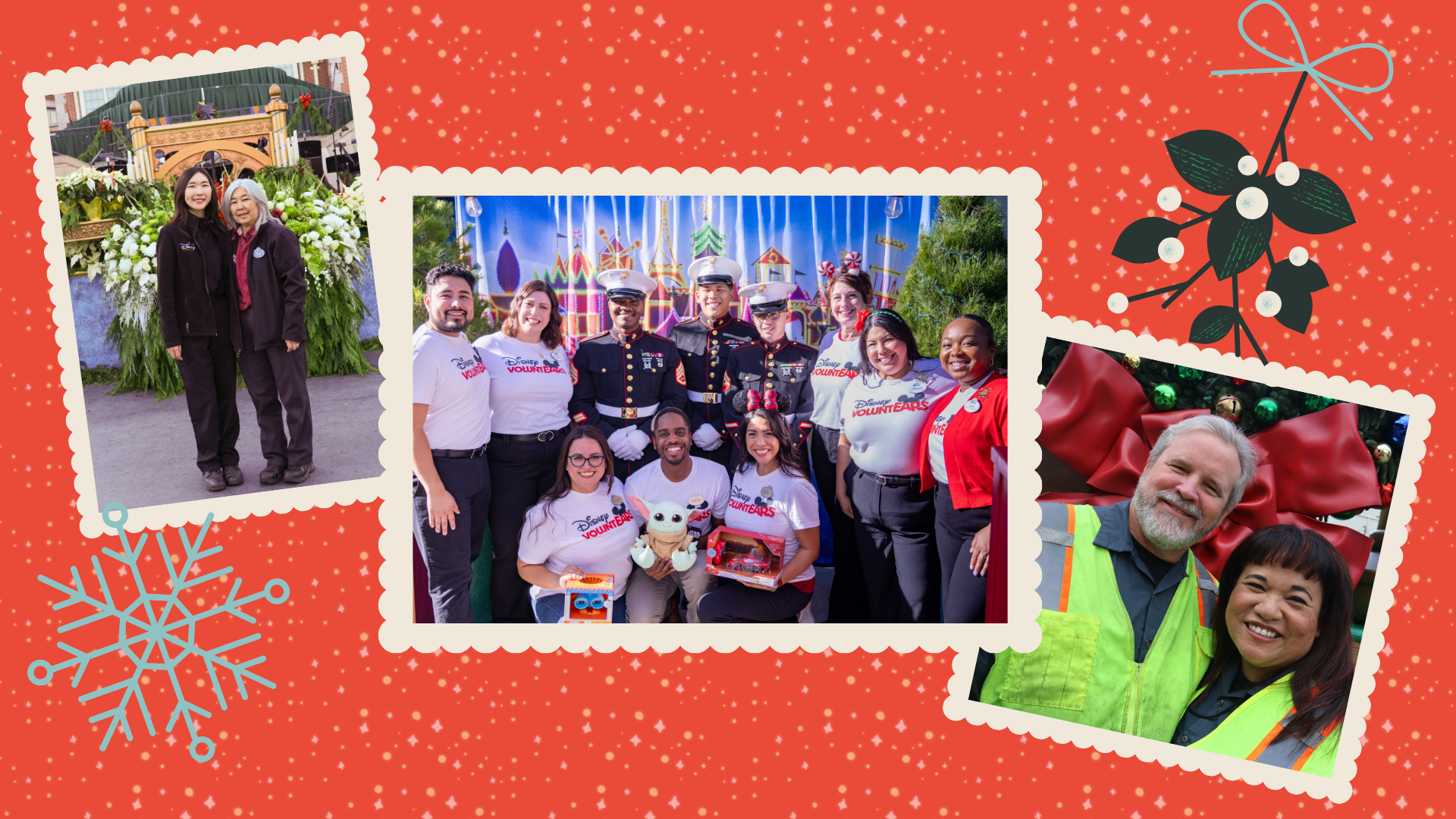 Making Disney Holiday Magic with Family